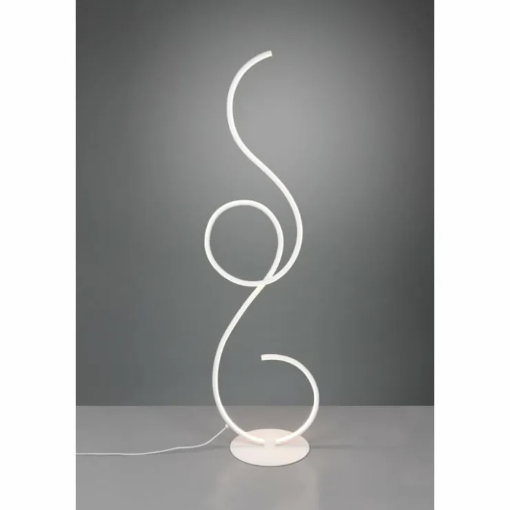 Luminaires Trio Éclairage Led|Lampadaire Trio-Leuchten Jive LED Blanc, 1 lumière
