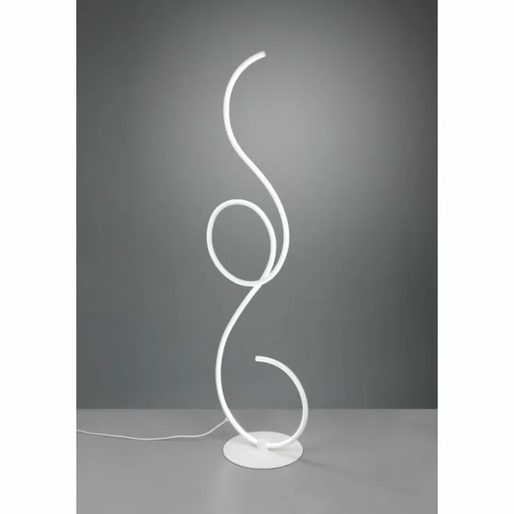 Luminaires Trio Éclairage Led|Lampadaire Trio-Leuchten Jive LED Blanc, 1 lumière