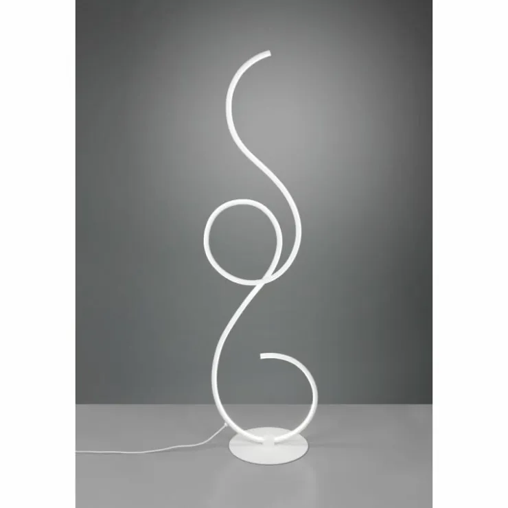 Luminaires Trio Éclairage Led|Lampadaire Trio-Leuchten Jive LED Blanc, 1 lumière