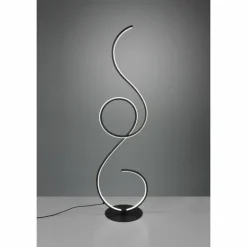 Luminaires Trio Éclairage Led|Lampadaire Trio-Leuchten Jive LED Noir, 1 lumière