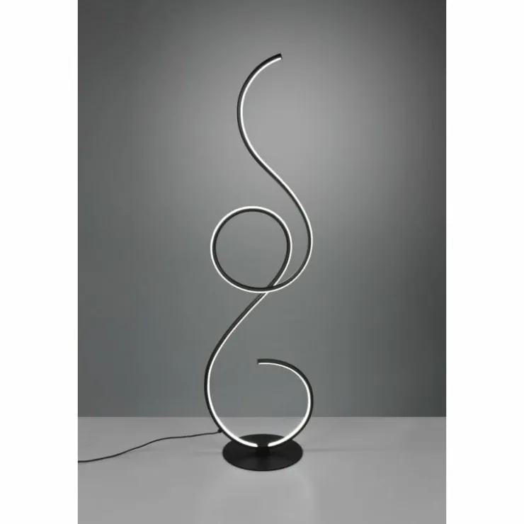 Luminaires Trio Éclairage Led|Lampadaire Trio-Leuchten Jive LED Noir, 1 lumière