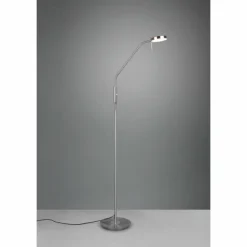 Luminaires Trio Lampadaires Et Lampes Sur Pied|Lampadaire Trio-Leuchten Monza LED Nickel mat, 1 lumière