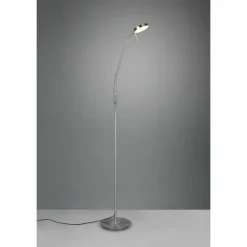 Luminaires Trio Lampadaires Et Lampes Sur Pied|Lampadaire Trio-Leuchten Monza LED Nickel mat, 1 lumière