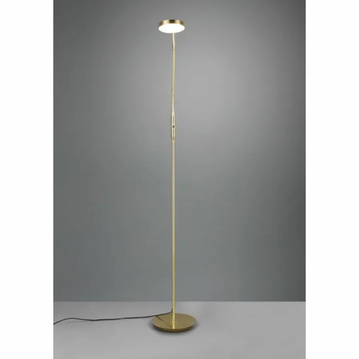 Luminaires Trio Éclairage Led|Lampadaire Trio-Leuchten Monza LED Laiton, 1 lumière