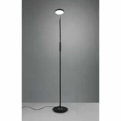 Luminaires Trio Éclairage Led|Lampadaire Trio-Leuchten Monza LED Noir, 1 lumière