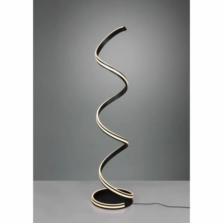 Luminaires Trio Éclairage Led|Lampadaire Trio-Leuchten Yara LED Noir, 1 lumière