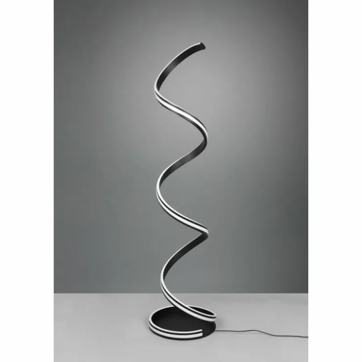 Luminaires Trio Éclairage Led|Lampadaire Trio-Leuchten Yara LED Noir, 1 lumière