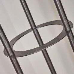 hofstein Lampadaires Et Lampes Sur Pied|Lampadaire Tyldom Argent Oxydé, 3 lumières