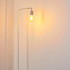 hofstein Lampadaires Et Lampes Sur Pied|Lampadaire Valocolla Blanc, 1 lumière