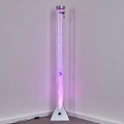 hofstein Éclairage Led|Lampadaire Wanas LED Titane, 1 lumière, Changeur de couleurs