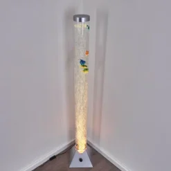 hofstein Éclairage Led|Lampadaire Wanas LED Titane, 1 lumière, Changeur de couleurs
