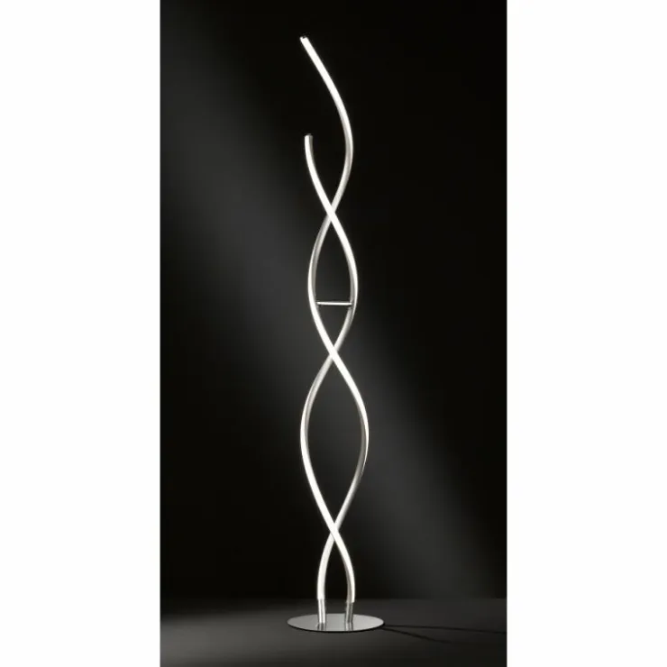 Luminaires Wofi Lampadaires Et Lampes Sur Pied|Lampadaire Wofi BONNEY LED Nickel mat, 1 lumière