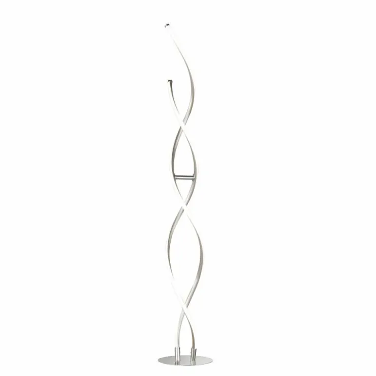 Luminaires Wofi Lampadaires Et Lampes Sur Pied|Lampadaire Wofi BONNEY LED Nickel mat, 1 lumière