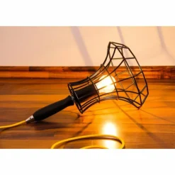 Luminaires Zava Luce Lampadaires Et Lampes Sur Pied|Lampadaire Zavaluce Lady Cage Noir, 1 lumière