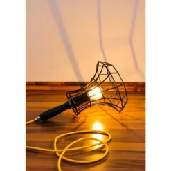Luminaires Zava Luce Lampadaires Et Lampes Sur Pied|Lampadaire Zavaluce Lady Cage Noir, 1 lumière
