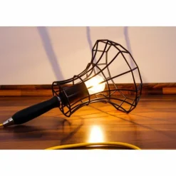 Luminaires Zava Luce Lampadaires Et Lampes Sur Pied|Lampadaire Zavaluce Lady Cage Noir, 1 lumière