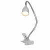 Luminaires Brilliant Éclairage Led|Lampe à clip Brilliant Anthony LED Titane, 1 lumière