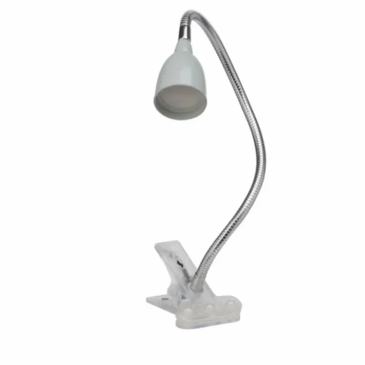 Luminaires Brilliant Éclairage Led|Lampe à clip Brilliant Anthony LED Titane, 1 lumière