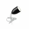 Luminaires Brilliant Lampes À Poser|Lampe à clip Brilliant Leo Noir, 1 lumière