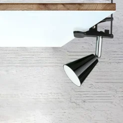 FHL easy Éclairage Led|lampe â clipper FHL-easy Zirbel LED Noir, 1 lumière