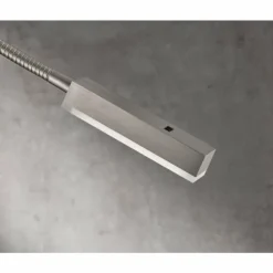 Luminaires Fischer & Honsel Éclairage Led|lampe â clipper Fischer & Honsel Raik LED Nickel mat, 1 lumière, Détecteur de mouvement