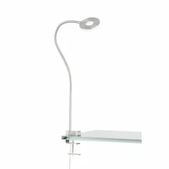 Luminaires Fischer & Honsel Éclairage Led|lampe â clipper Fischer & Honsel Jax LED Nickel mat, 1 lumière