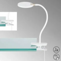 Luminaires Fischer & Honsel Éclairage Led|lampe â clipper Fischer-Honsel Luiz LED Blanc, 1 lumière