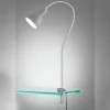 Luminaires Fischer & Honsel Lampes À Poser|lampe â clipper Fischer-Honsel Lolland Gris, 1 lumière