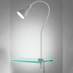 Luminaires Fischer & Honsel Lampes À Poser|lampe â clipper Fischer-Honsel Lolland Gris, 1 lumière