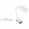 Luminaires Globo Lighting Lampes À Poser|lampe â clipper Globo ROBBY Blanc, 1 lumière