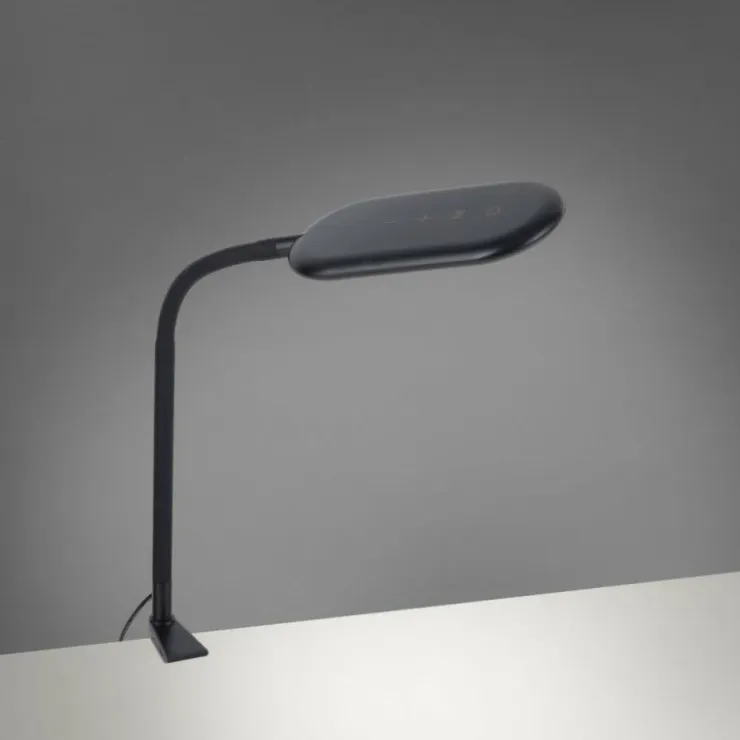 Luminaires Leuchten Direkt Éclairage Led|lampe â clipper Leuchten-Direkt KELLY LED Noir, 1 lumière