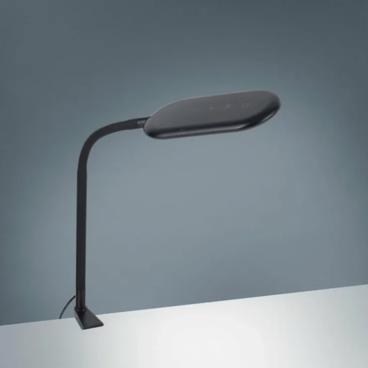 Luminaires Leuchten Direkt Éclairage Led|lampe â clipper Leuchten-Direkt KELLY LED Noir, 1 lumière