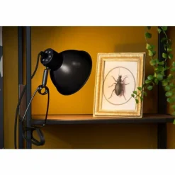Luminaires Lucide Lampes À Poser|lampe â clipper Lucide MOYS Noir, 1 lumière