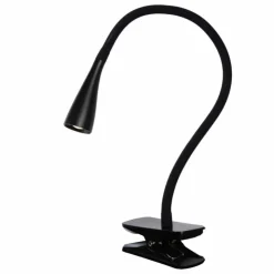 Luminaires Lucide Éclairage Led|lampe â clipper Lucide ZOZY LED Noir, 1 lumière