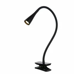 Luminaires Lucide Éclairage Led|lampe â clipper Lucide ZOZY LED Noir, 1 lumière