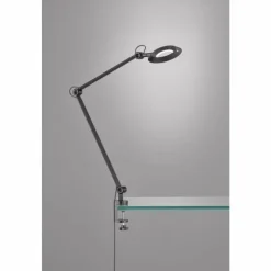 SCHÖNER WOHNEN-Kollektion Lampes À Poser|lampe â clipper SCHÖNER-WOHNEN-Kollektion Office LED Noir, 1 lumière