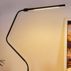 hofstein Lampes À Poser|lampe â clipper Winnipeg LED Noir, 1 lumière