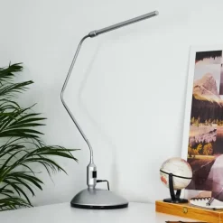 hofstein Lampes À Poser|lampe â clipper Winnipeg LED Argenté, 1 lumière