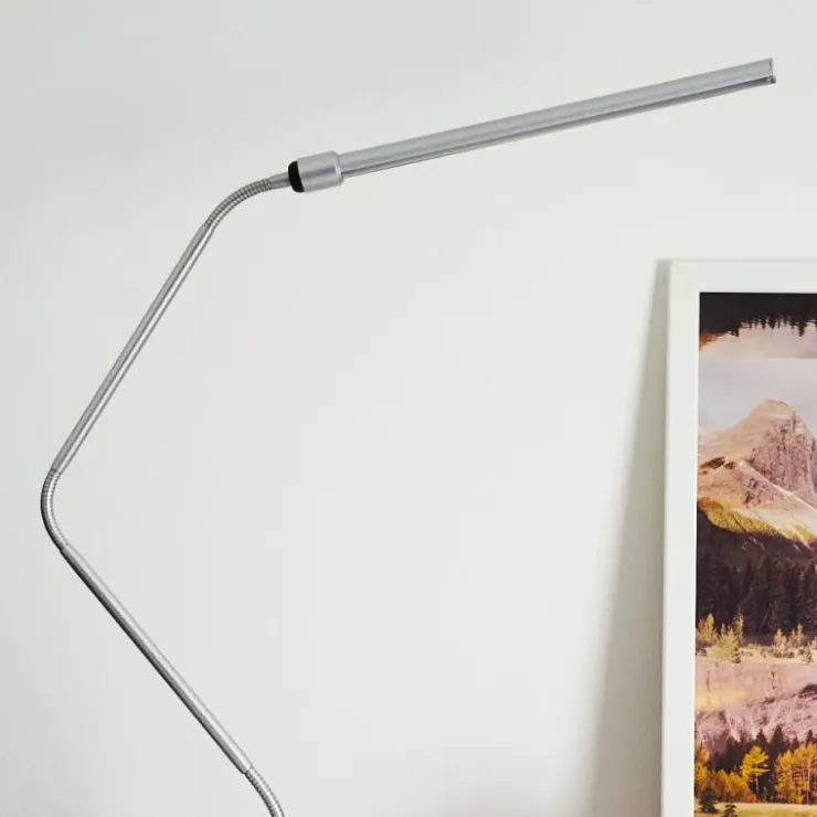 hofstein Lampes À Poser|lampe â clipper Winnipeg LED Argenté, 1 lumière
