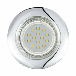 Luminaires Eglo Luminaires Encastrés|Lampe à encastrer Eglo PENETO Chrome, 3 lumières