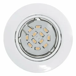 Luminaires Eglo Luminaires Encastrés|Lampe à encastrer Eglo PENETO Blanc, 1 lumière