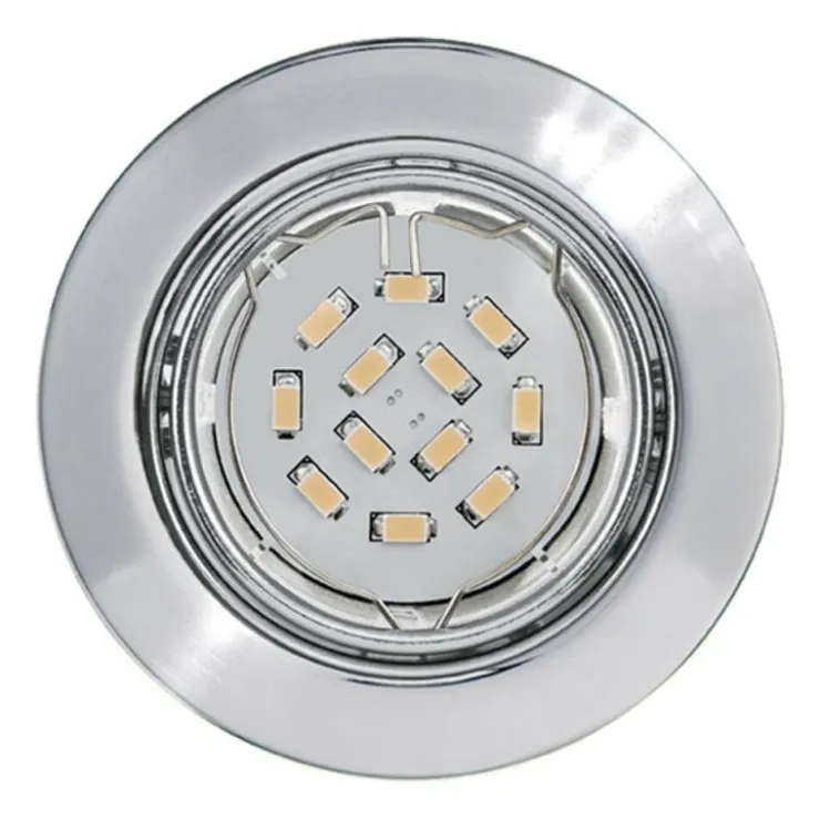 Luminaires Eglo Luminaires Encastrés|Lampe à encastrer Eglo PENETO Chrome, 1 lumière