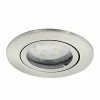 Luminaires Eglo Luminaires Encastrés|Lampe à encastrer Eglo TEDO Nickel mat, 3 lumières