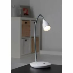 Luminaires Brilliant Lampes À Poser|Lampe à poser Brilliant Anthony LED Blanc, 1 lumière