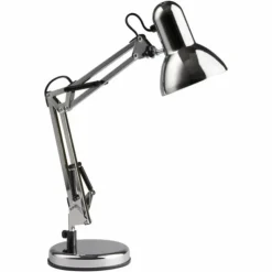 Luminaires Brilliant Lampes À Poser|Lampe à poser Brilliant Henry Chrome, 1 lumière
