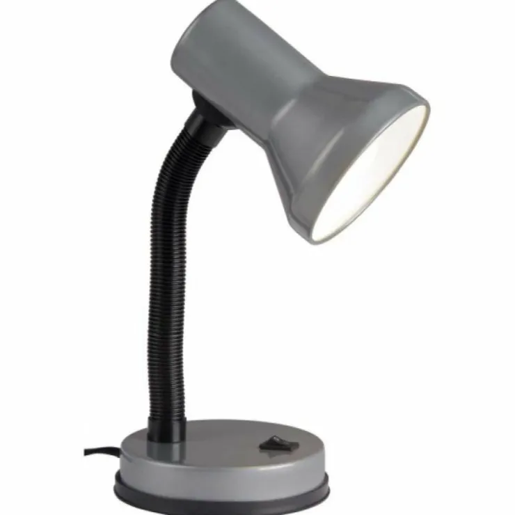 Luminaires Brilliant Lampes À Poser|Lampe à poser Brilliant Junior Titane, 1 lumière