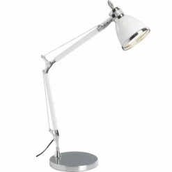 Luminaires Brilliant Lampes À Poser|Lampe à poser Brilliant Octavia Chrome, 1 lumière