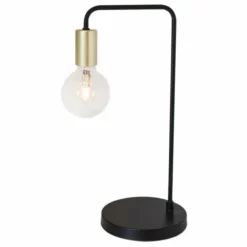 By Rydéns Lampes À Poser|Lampe à poser By Rydens Fondi Noir, 1 lumière