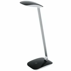 Luminaires Eglo Éclairage Led|Lampe à poser Eglo CAJERO LED Noir, 1 lumière