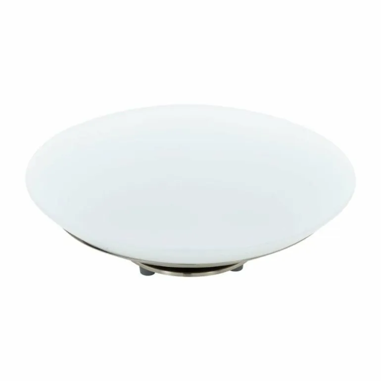 Lampe à poser Eglo CONNECT FRATTINA-C LED Nickel mat, 1 lumière, Changeur de couleurs